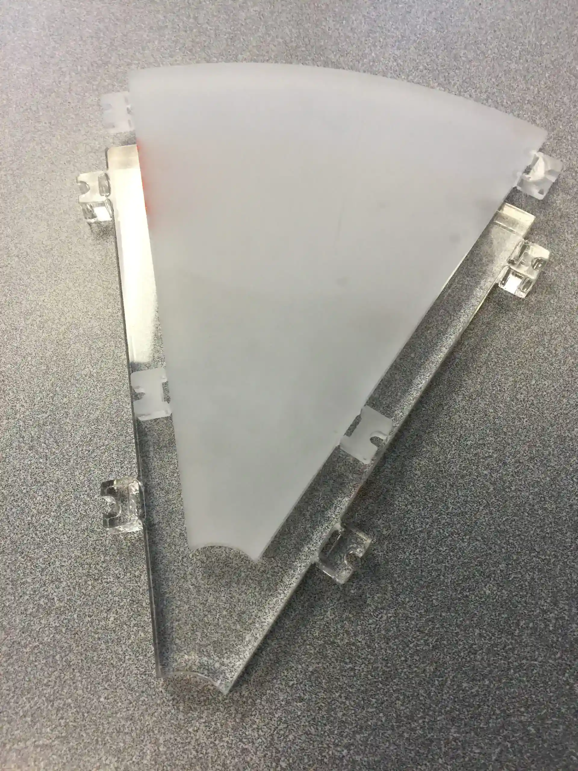 Project Gallery - Double Sided Lapping of an Acrylic Component