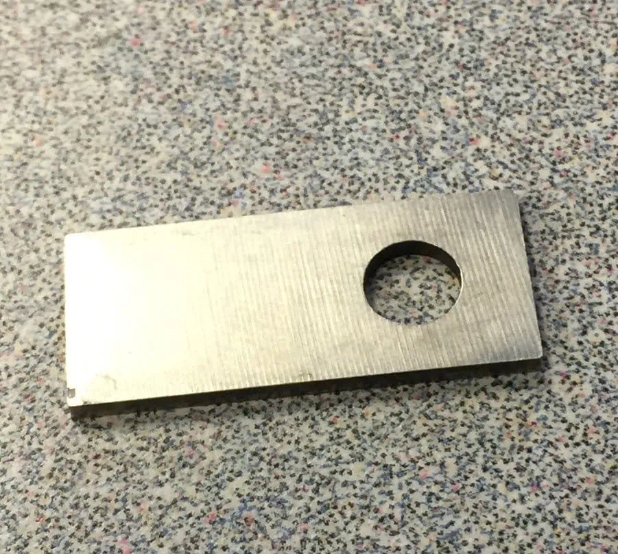 Project Gallery - Flat Honing of a Heat Treated Titanium Part